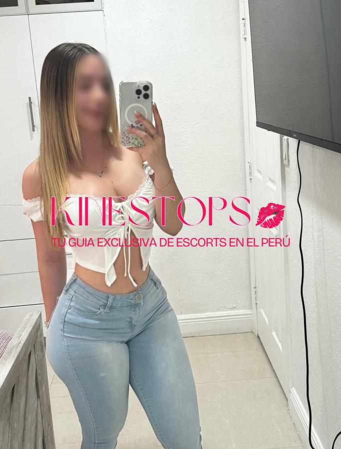 Stephanie - Rubia argentina por primera vez en Lima