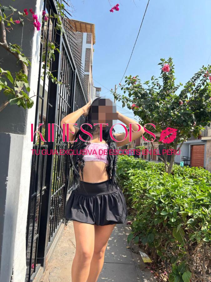 Dulce - Dulce debutante peruana con depa privado